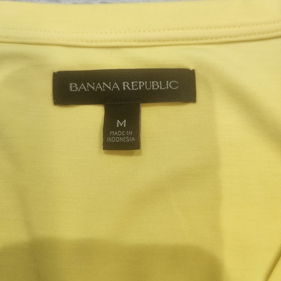 Banana Republic Dandelion Yellow Midi Dress With Matching Belt - Picture 5 of 9